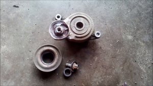Ролик натяжителя ремня mazda 3 1.6