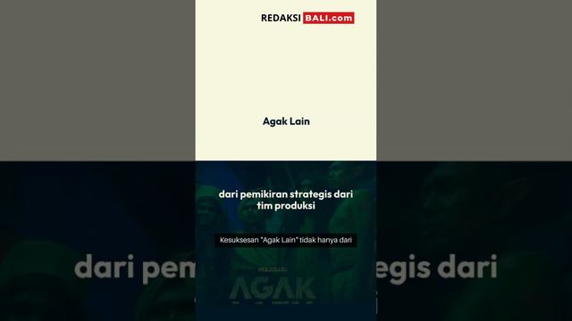 Sorotan Media Asing terhadap Capaian Box Office Film "Agak Laen" #filmindonesia