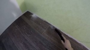 Ремонт в средней комнате.. Сверлим и устанавливаем плинтус .31 01 2018.