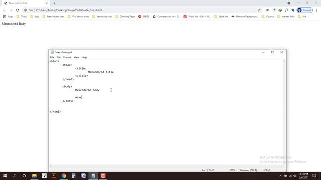 HTML Bangla Tutorial For Beginners | Part 01