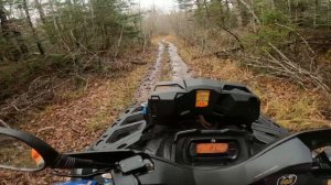 Can-Outlander 850XT more new trails..