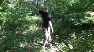 7.  Учимся вращать палки.  Широкие рубящие фронтальные восьмёрки