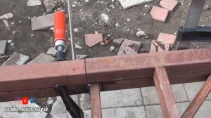 Навес 35 кв.м. во дворе частного дома своими руками
