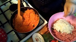 Голубцы из квашеной капусты с мясом и рисом. Sauerkraut with meat and rice.
