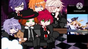 Diabolik lovers react to Yui as Navia genshin impact || Gacha reacy