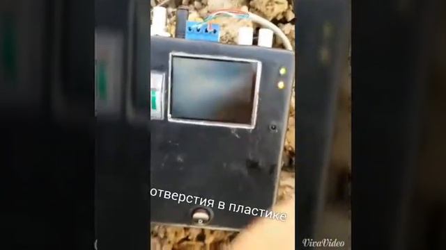 Скважина, погружение видеокамеры (телеинспекция)