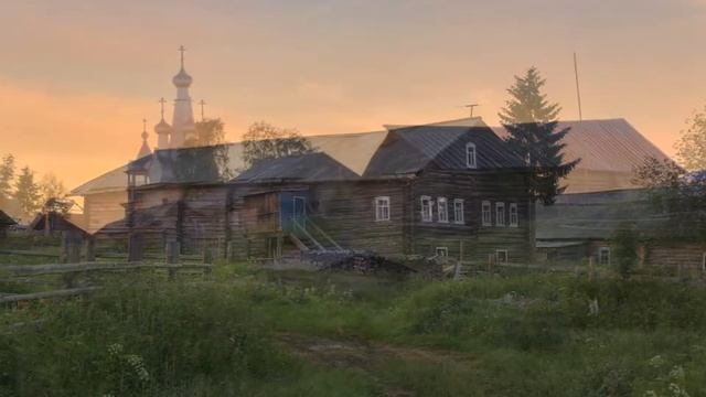 РУССКИЙ КОСМОС... (Дер. Кимжа, Арх. обл.) - Фото С. Гармашова (СПб), музыка Альберта Артемьева) смотреть онлайн
