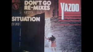 yazoo don't go re~remix 1982 maxi 33 tours