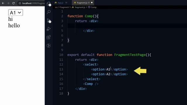 React Empty Tags ? - yes It is valid jsx смотреть онлайн
