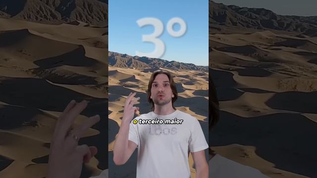 o SAARA NÃO É o MAIOR DESERTO do MUNDO