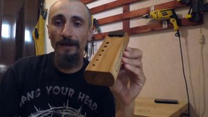 Двойная окарина из клёна №15