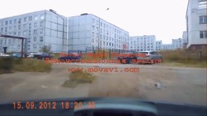 По Заозерску на машине 2