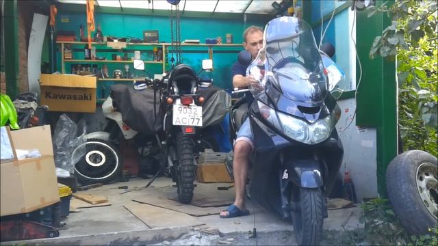 Отзывы о ветровом стекле GIVI на Suzuki Skywave смотреть онлайн