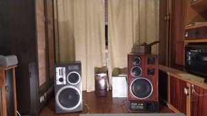 ?Музыкальный центр? LG LM K5530X► Долбит Амфитон -25 АС-027 и S90 ! Битва колонок ?