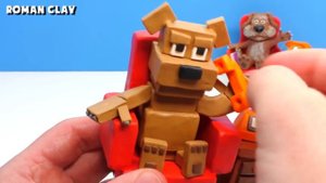 Talking Ben in Minecraft and Ben Animatronic with Clay | Roman Clay Tutorial