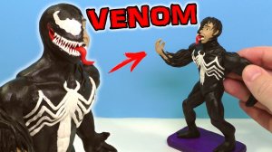 ЛЕПИМ ВЕНОМ ИЗ ПЛАСТИЛИНА | VENOM