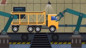 Мультик "Собираем Грузовик"