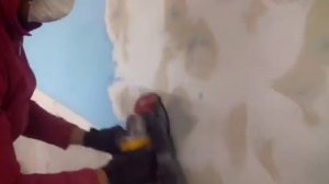 Быстрота и лёгкость зачистки стен алмазной чашкой