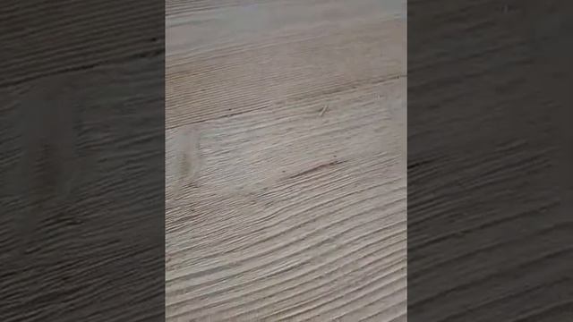 Старение пола этап первый. Блаширование. Браширование древесины