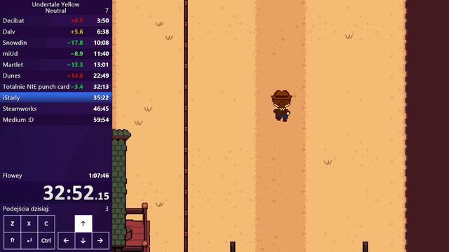 [PL] Undertale Yellow (Neutral Glitched) w 1:05:36 смотреть онлайн