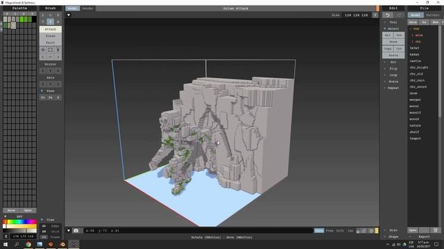 Fixed course Voxel Art смотреть онлайн