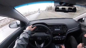 Тест Хендай Элантра, новом кузове 2019 года Hyundai Elantra 2019