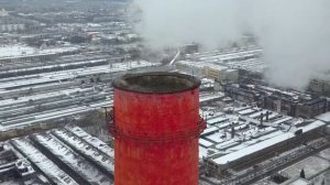 Трубы Автозаводской ТЭЦ