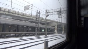 Поездка на электропоезде ЭТ2М-113 Ленинградский вокзал-Крюково