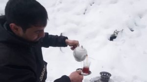 ЛУЧШИЙ РЫБНЫЙ РЕЦЕПТ   ГОТОВИМ ШАШЛЫК У ВОДОПАДА Азербайджанская Кухня Деревенская Кухня  Рецепты