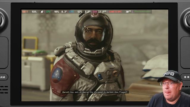 Starfield läuft auf dem Steam Deck ! Irgendwie....  Steam Deck  Gameplay