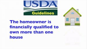 Can you qualify for a USDA loan if you own another home in Alabama, Florida, Texas, or Tennessee?