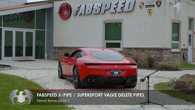 Ferrari Roma 2020+ | Fabspeed Exhaust Comparison | How to Make The Ferrari Roma Sound Good смотреть онлайн