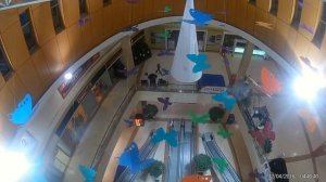 Высотные Работы Монтаж Новогодних Украшений г. Казань ТЦ Южный 2016 Год