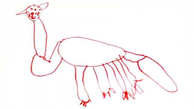 Неужели они существуют? Как выглядели бы детские рисунки в реальности. Recreate Kids Monster Doodle смотреть онлайн