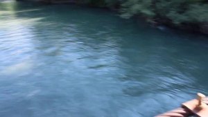 Подвесной мост в посёлке Никель, Адыгея