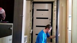 ДВЕРНОЙ ОТКОС за 1500 р. Откосы входной двери из ЛДСП своими руками за 1 час.