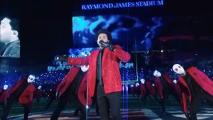 The Weekend - Blinding Lights - live 2021 Super Bowl LV halftime Show