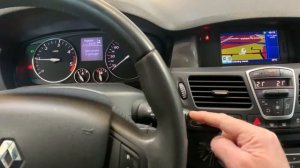 Renault Laguna 2010 service reset