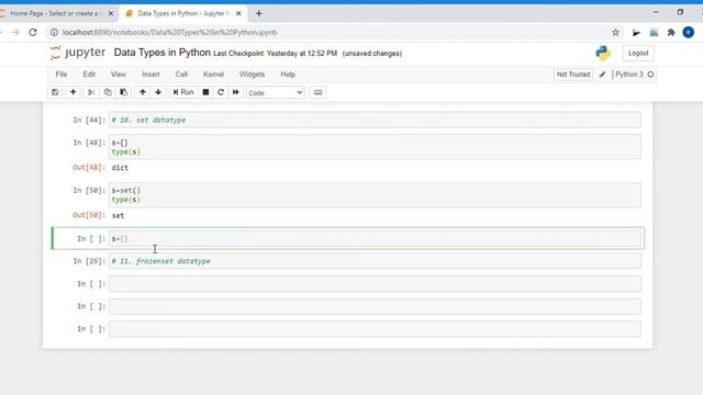 #5. Set, Frozenset,  and Range | Datatypes in Python | easy python tricks