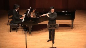 Walter Piston Sonata for Flute and Piano(Flute - Han Cho,Piano - Shunji Hirota)