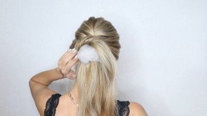 ЖЕНСТВЕННЫЙ НИЗКИЙ ПУЧОК - ВЕЧЕРНЯЯ ПРИЧЕСКА СВОИМИ РУКАМИ | ELEGANT UPDO HAIRSTYLE TUTORIAL