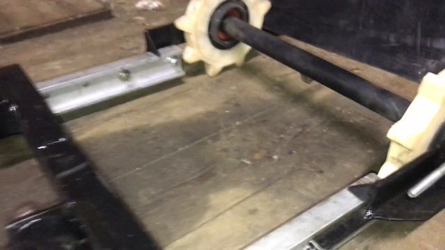 Гусеничная телега самодельного снегохода смотреть онлайн