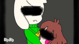 Memory-Chara and Asriel (Undertale)