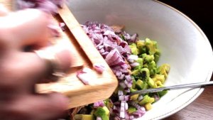 Салат с авокадо и тунцом/ Салат с тунцом рецепт/ Готовлю с любовью