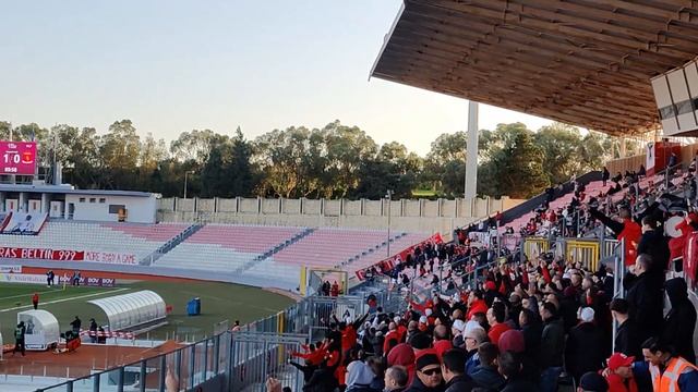 Hamrun Spartans Vs Valletta. 11-2-23  ..Hamrun Ultras ??❤️