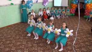 бабочки и ромашки