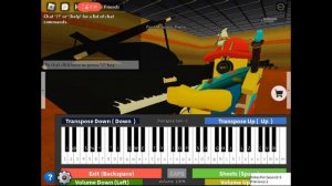 Roblox Piano: Godzilla's Theme