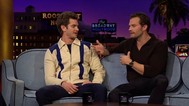 Andrew Garfield & Jamie Dornan Go Waaay Back