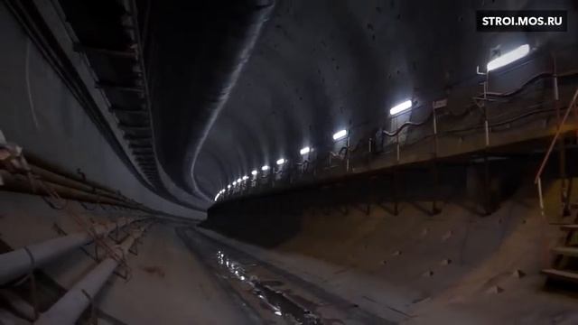 Как строится Кожуховская линия метро смотреть онлайн