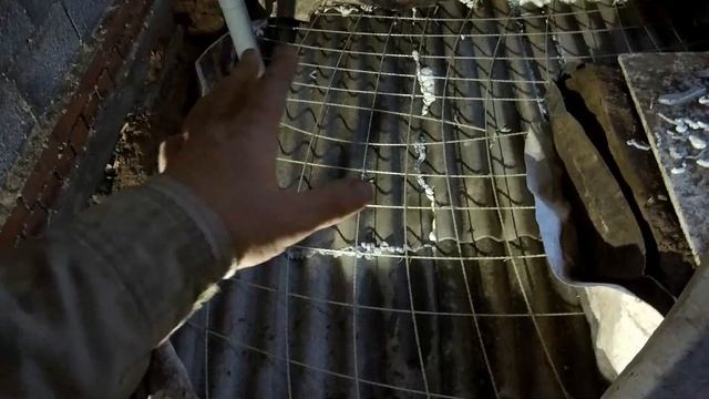 Заливаем бетоном погреб / сушим дизельной пушкой